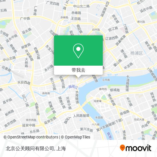 北京公关顾问有限公司地图