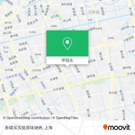 新疆买买提原味烧烤地图