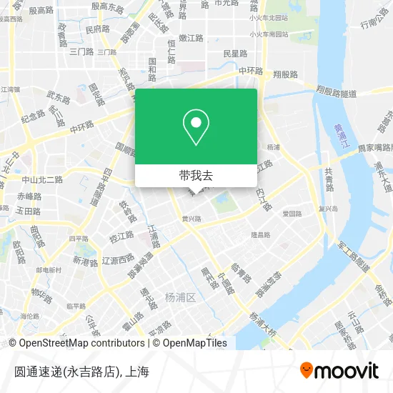 圆通速递(永吉路店)地图