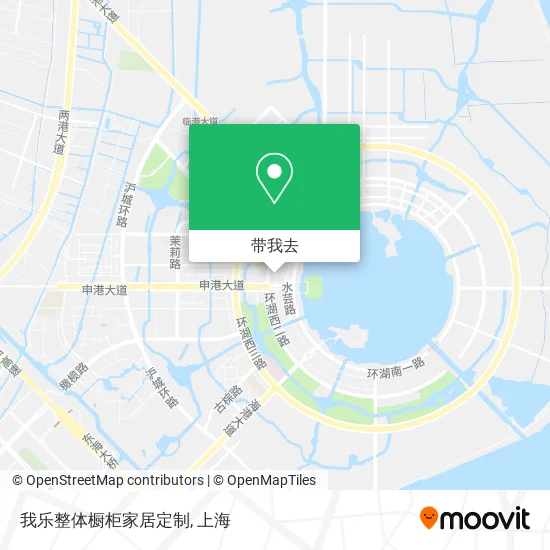 我乐整体橱柜家居定制地图