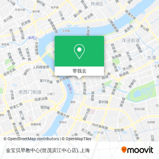 金宝贝早教中心(世茂滨江中心店)地图