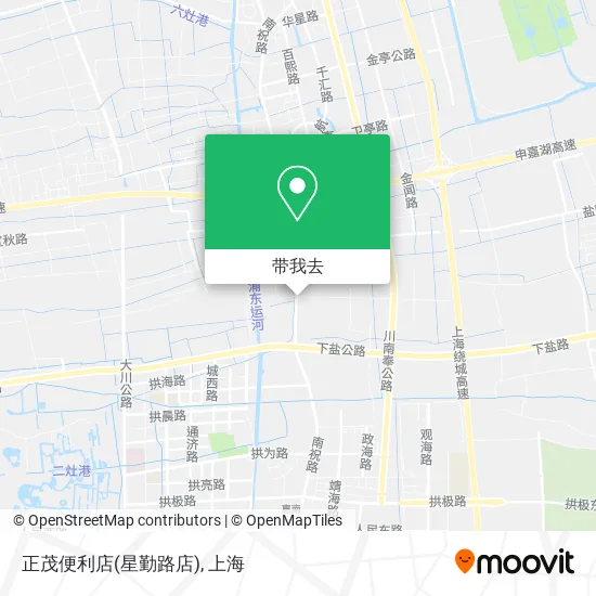 正茂便利店(星勤路店)地图