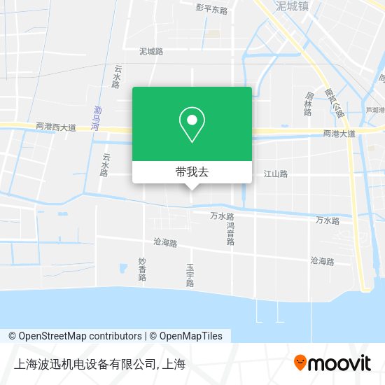 上海波迅机电设备有限公司地图