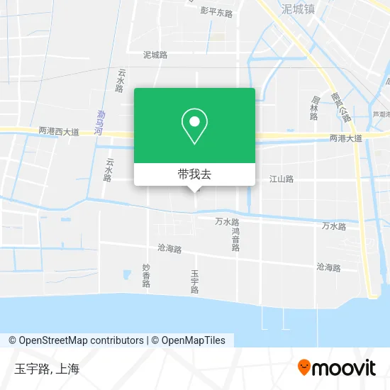 玉宇路地图