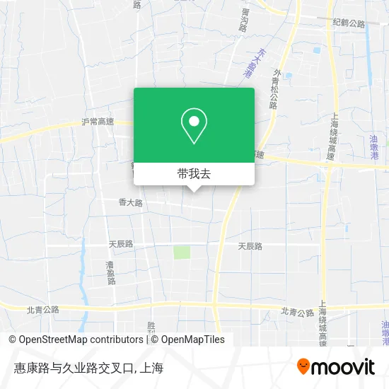 惠康路与久业路交叉口地图