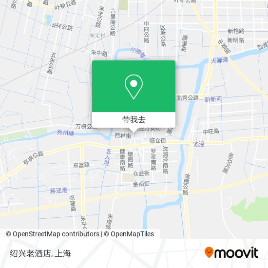 绍兴老酒店地图