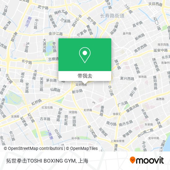 拓世拳击TOSHI BOXING GYM地图