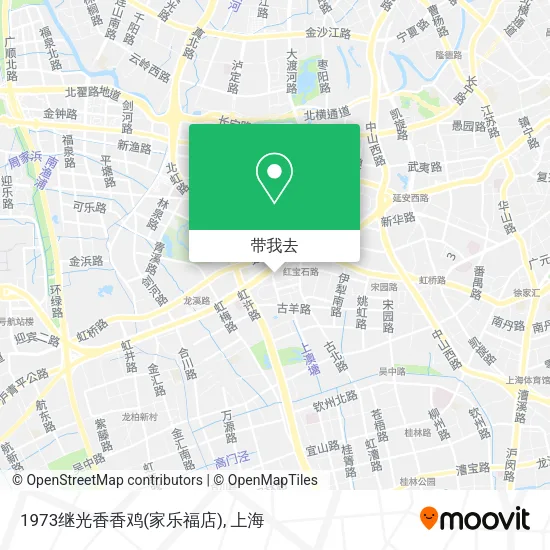 1973继光香香鸡(家乐福店)地图