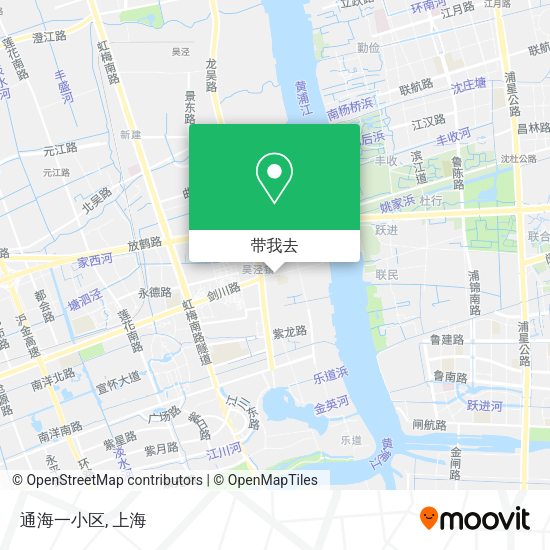 通海一小区地图