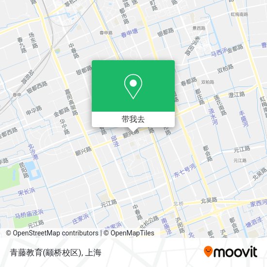 青藤教育(颛桥校区)地图