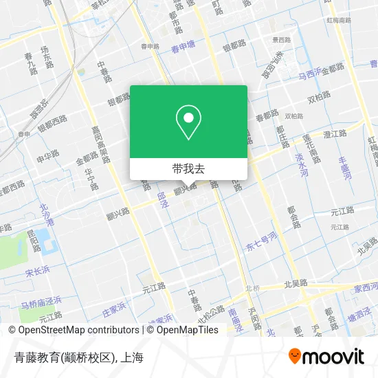 青藤教育(颛桥校区)地图