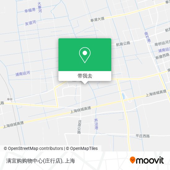 满宜购购物中心(庄行店)地图