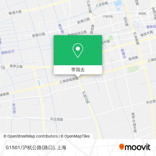 G1501/沪杭公路(路口)地图