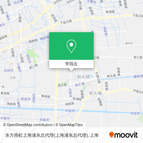 东方雨虹上海浦东总代理地图