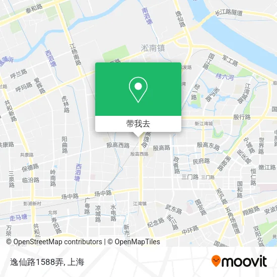 逸仙路1588弄地图