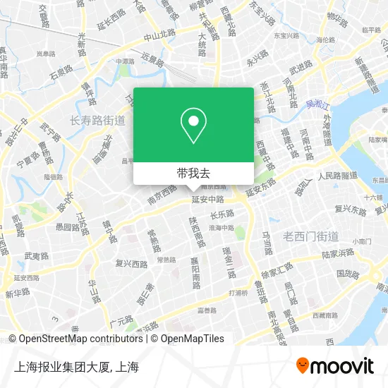 上海报业集团大厦地图