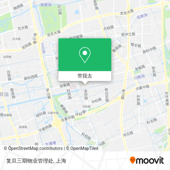 复旦三期物业管理处地图
