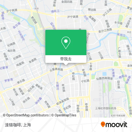 漫猫咖啡地图