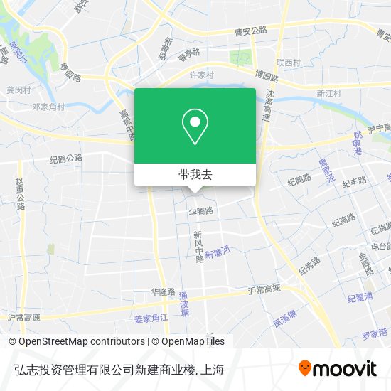 弘志投资管理有限公司新建商业楼地图