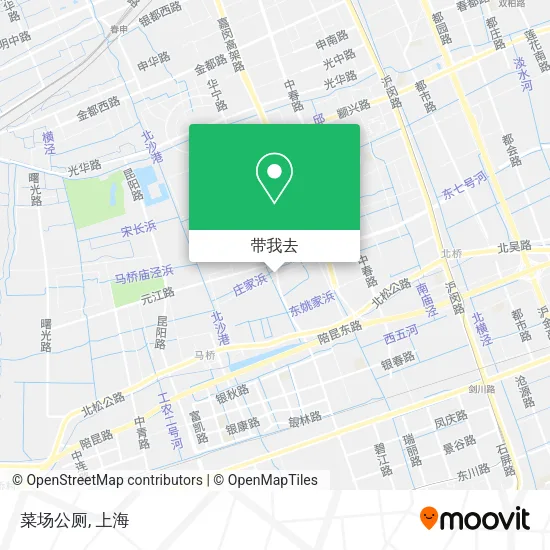 菜场公厕地图
