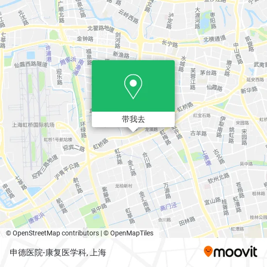 申德医院-康复医学科地图