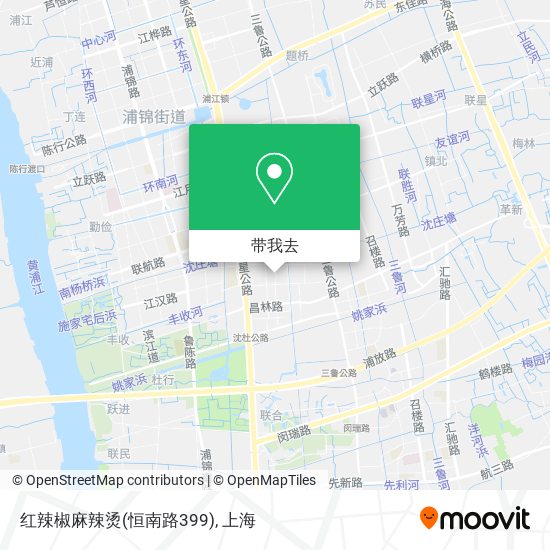 红辣椒麻辣烫(恒南路399)地图