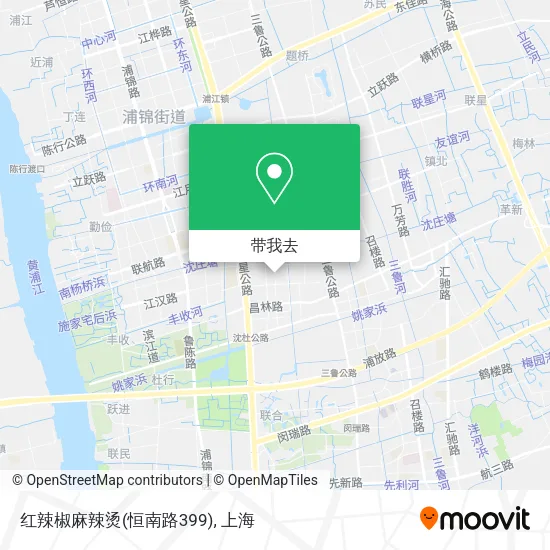 红辣椒麻辣烫(恒南路399)地图