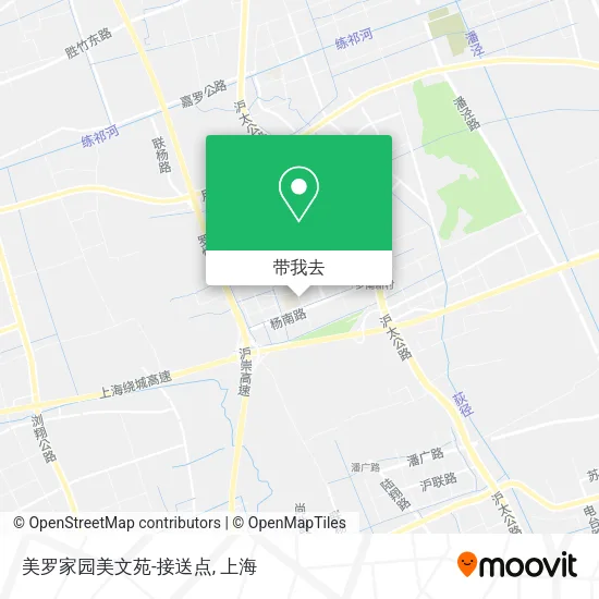 美罗家园美文苑-接送点地图