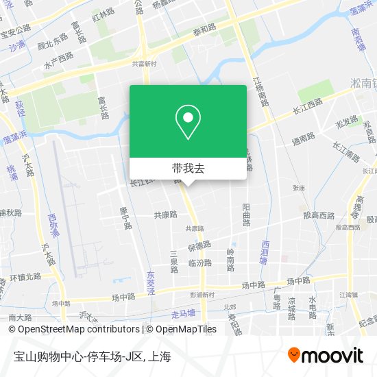 宝山购物中心-停车场-J区地图