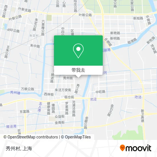 秀州村地图