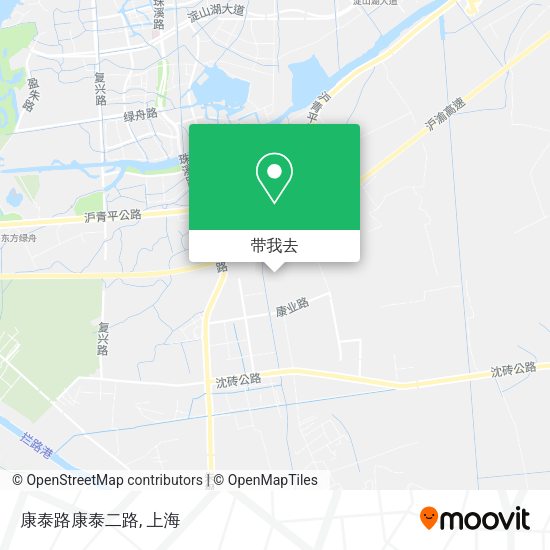 康泰路康泰二路地图