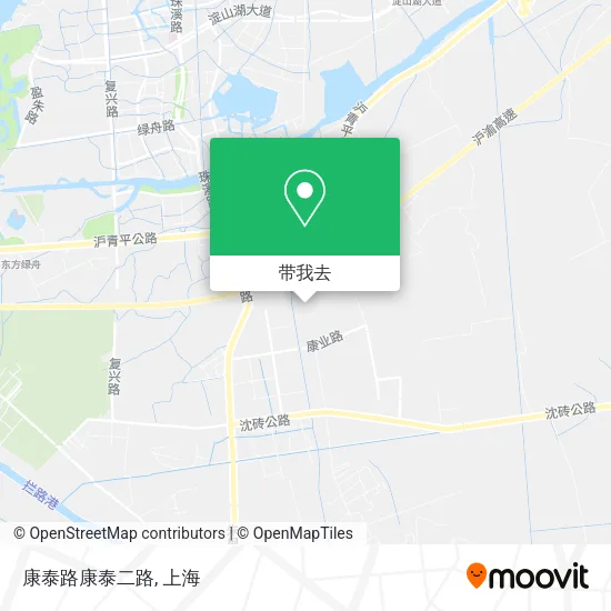 康泰路康泰二路地图