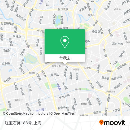 红宝石路188号地图