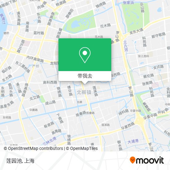 莲园池地图