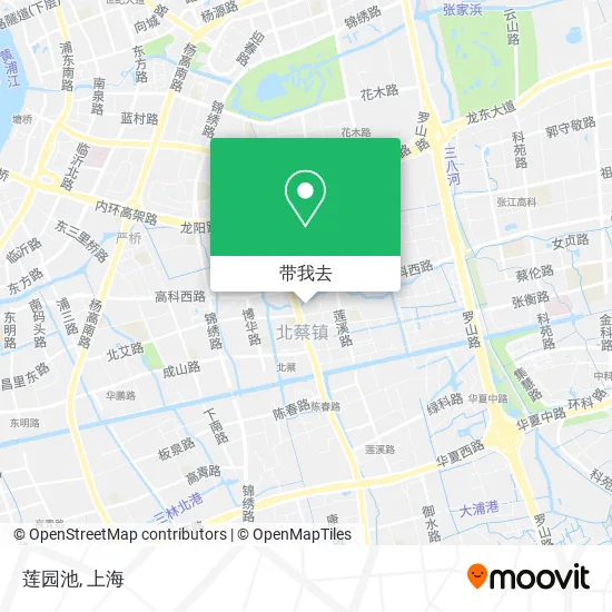 莲园池地图