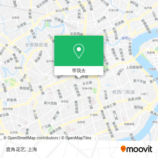 鹿角花艺地图