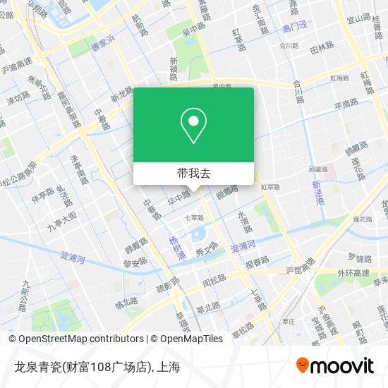 龙泉青瓷(财富108广场店)地图