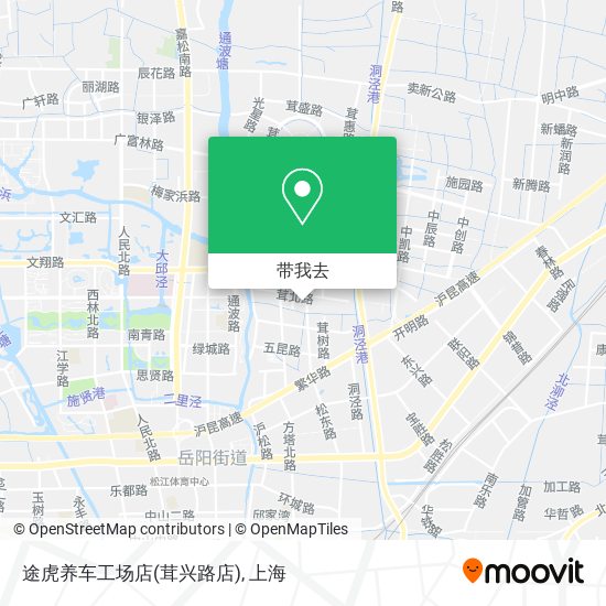途虎养车工场店(茸兴路店)地图