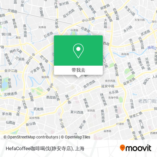HefaCoffee咖啡喝伐(静安寺店)地图