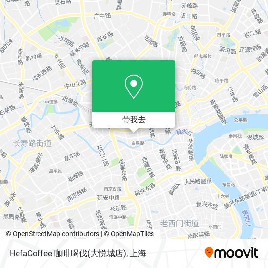 HefaCoffee 咖啡喝伐(大悦城店)地图