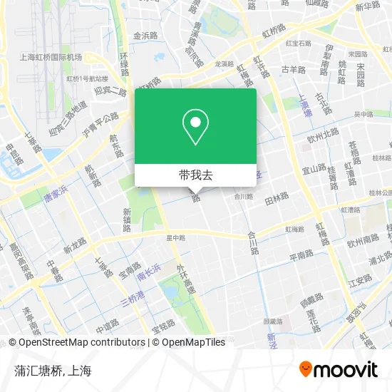 蒲汇塘桥地图