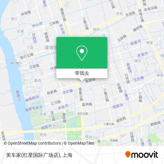 美车家(红星国际广场店)地图