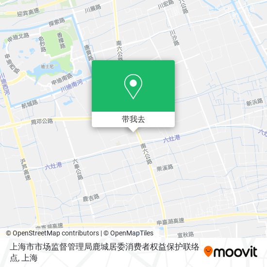 上海市市场监督管理局鹿城居委消费者权益保护联络点地图