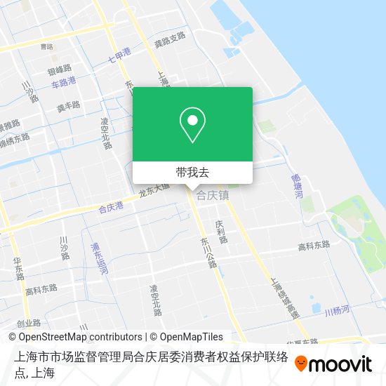 上海市市场监督管理局合庆居委消费者权益保护联络点地图