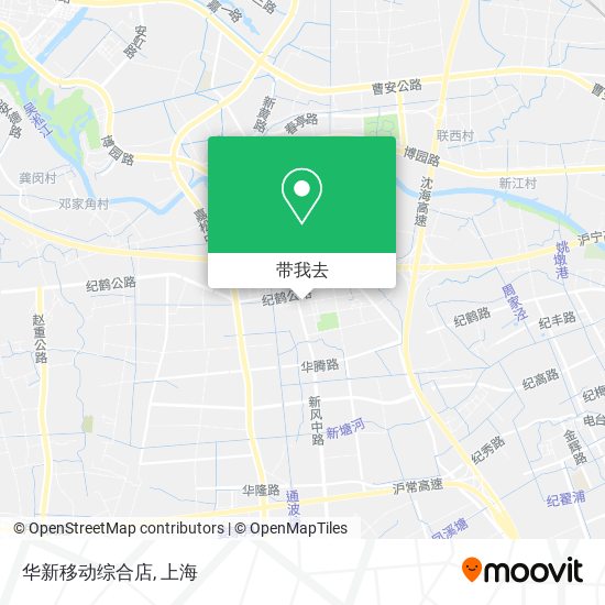 华新移动综合店地图