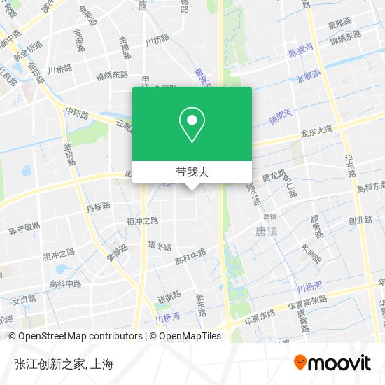 张江创新之家地图