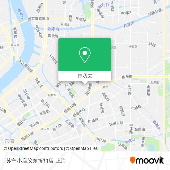 苏宁小店胶东折扣店地图