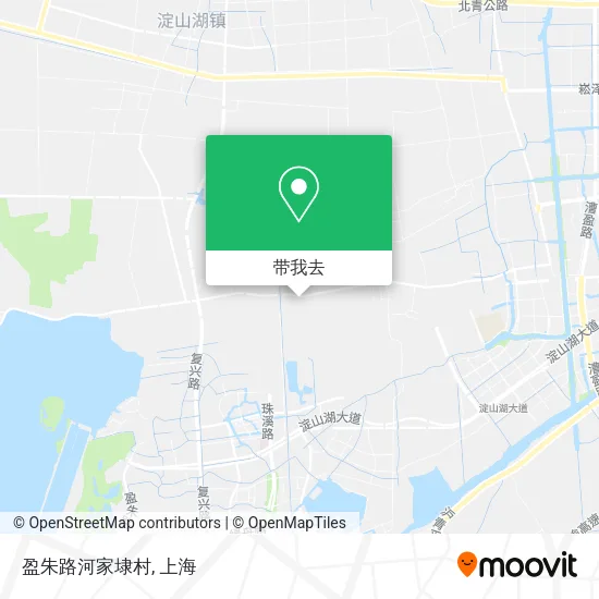 盈朱路河家埭村地图
