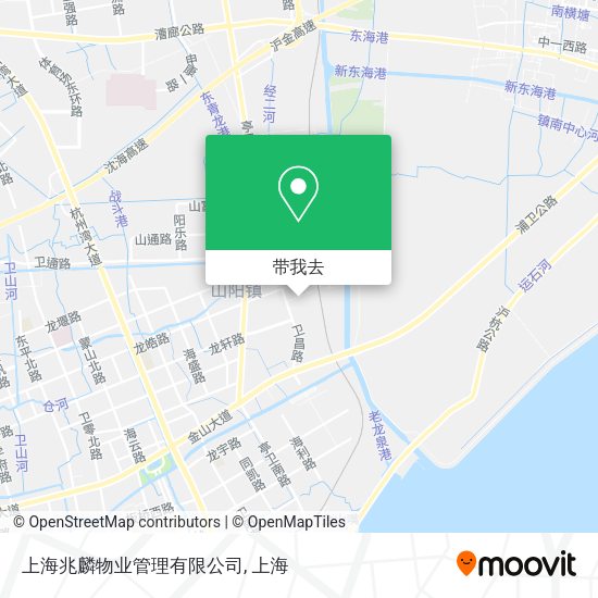 上海兆麟物业管理有限公司地图