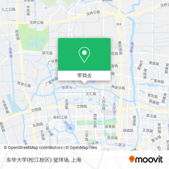 东华大学(松江校区)-篮球场地图